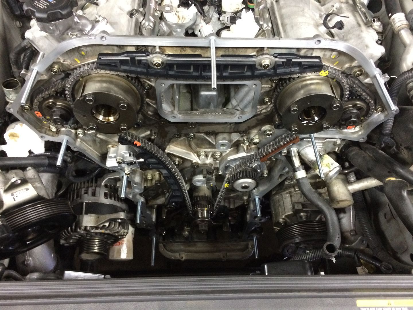 DIY Complete Timing Chain/Tensioners/Water Pump Nissan GTR Forum